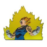 Dragon Ball Z Vegeta 6" Magnetic Glow in the Dark Lapel Pin