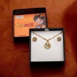 Dragon Ball Z Kanji Necklace/Earring Set