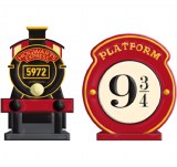 Harry Potter Hogwarts Express Platform Ceramic Salt and Pepper Shakers