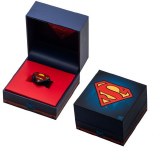 Superman Logo Blue Ring Sz10