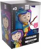 Youtooz Coraline and Cat Illuminated EE Exclusive Vinyl Figure