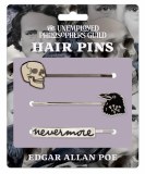 Edgar Allan Poe Hair Pins