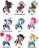 tokidoki x Arcane League of Legends Unicorno Blacklight Chrome Blind Box Figure