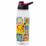 Pokemon Character Grid Color Blocks 28oz Water Bottle