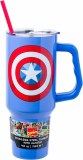 Captain America 40oz Stainless Steel Tumbler w/Handle