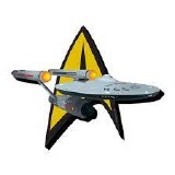 Star Trek Original Series Enterprise Funky Chunky Magnet