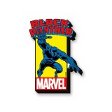 Black Panther with Logo Chunky Funky Magnet