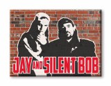 Jay and Silent Bob Brick Magnet