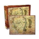 The Hobbit Map 1000 Piece Jigsaw Puzzle