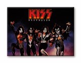 Kiss Album Flat Magnet