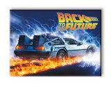 Back to the Future Burn Out 2.5 x 3.5 Magnet