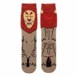 Wizard of Oz Cowardly Lion 360 Character Socks