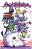 Darkstalkers X Street Fighter Blood Throne #1 Cvr C