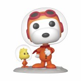 POP TV Peanuts Astronaut Snoopy and Woodstock Vinyl Figure