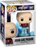 POP Plus Star Trek The Next Generation Jean-Luc Picard Transporter Glitter Vinyl Figure