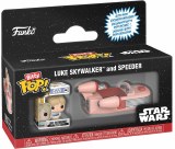 Bitty POP Star Wars Luke Skywalker and Speeder Vinyl Figure Mini 2 Pack