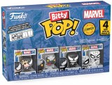 Bitty POP Spider-Man Venom/Anti-Venom/She-Venom/RANDOM Vinyl Figurine 4Pk