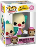 POP TV Simpsons Krusty w/Mr Teeny Vinyl Figure