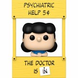 POP Plus Peanuts Lucy Psychiatric Help Vinyl Figure