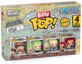 Bitty POP One Piece Luffy Vinyl Figure 4 Pack