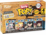 Bitty POP Demon Slayer Inosuke 4 Pack Vinyl Figure Set