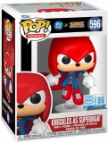 POP DC Heroes DC x Sonic the Hedgehog Knuckles as Superman Vinyl Figure