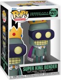POP Animation Futurama Super King Bender Vinyl Figure