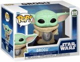 POP Star Wars The Mandalorian and Grogu Grogu with Crest Vinyl Figure
