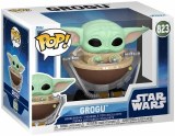 POP Star Wars The Mandalorian and Grogu Grogu in Pram Vinyl Figure