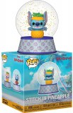 POP Disney Lilo & Stitch Glitter Globe Stitch in Pineapple