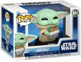 POP Star Wars The Mandalorian and Grogu Grogu Eating Vinyl Figure