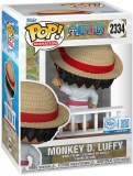 POP Animation One Piece Straw Hat Pirates Monkey D Luffy EE Exclusive Vinyl Figure