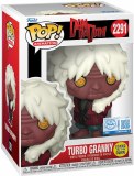 POP Animation Dandadan Turbo Granny EE Exclusive Glow in the Dark Vinyl Figure