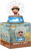 POP One Piece Glitter Globe Monkey D Luffy