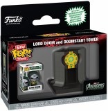 Bitty POP Avengers Doomsday Lord Doom and Doomstadt Tower Concept Series Vinyl Figure Set