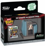 Bitty POP Avengers Doomsday Red Guardian and Avengers Tower Vinyl Figure Set