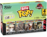 Bitty POP Jurassic Park John Hammond/Tyrannosaurus/Stygimoloch/Velociraptor Vinyl Figurine 4Pk