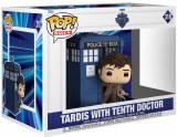 POP TV Doctor Who Tenth Doctor w/Tardis Rides Vinyl Figure Set