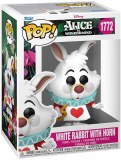 POP Disney Alice in Wonderland White Rabbit w/Horn Vinyl Figure
