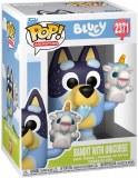 POP Animation Bluey Bandit w/Unicorse Vinyl Figure