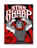 TMNT Stay Sharp Flat Magnet