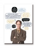 The Office Dwight Quotes Flat Magnet