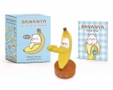 Bananya Talking Figurine and Sticker Book Mini Kit