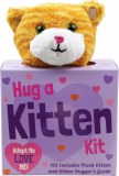 Hug a Kitten Kit book with plush