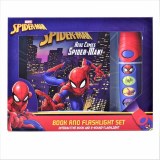 Spider-Man Pop-Up Board Book and Sound Flashlight Set