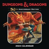 Dungeons and Dragons 2024 Wall Calendar