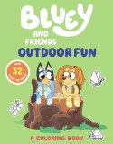 Bluey and Friends Outdoor Fun Coloring Book