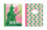 Wicked Pink & Green Composition Notebook Set