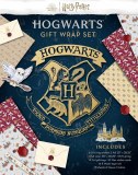 Harry Potter Hogwarts Gift Wrap Set