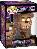 POP Games Funko Fusion Five Nights at Freddys Freddy Fazbear w/Pizza Launcher CHASE Vinyl Figure